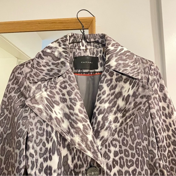 Tahari Goh Jacket Leopard Print - Picture 2 of 8